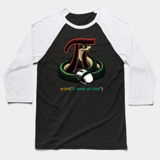 Sssmart Python Programmer Baseball T-Shirt